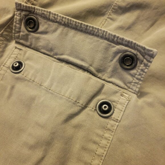 Cosmic Blue Love Women's Cargo Pants - Lt Khaki - Size 31 - Picture 16 of 16